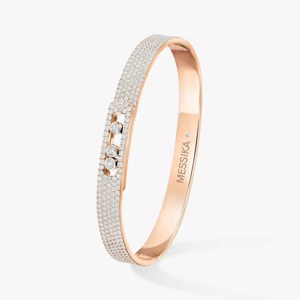 [⭐JeweliWhal]Move Noa Full Pavé Diamond Bangle Bracelet
