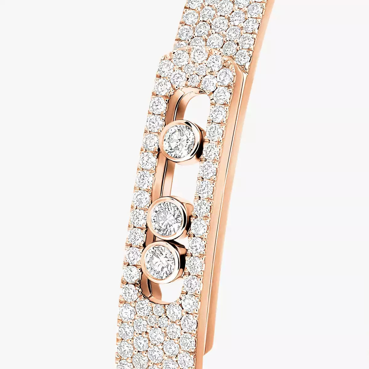 [⭐JeweliWhal]Move Noa Full Pavé Diamond Bangle Bracelet