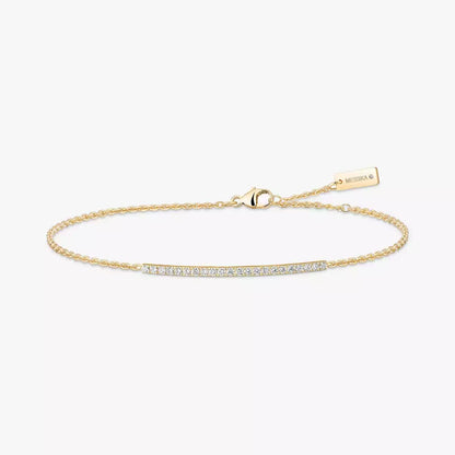 [⭐JeweliWhal]Diamond Thin Bangle 0.15ct My Twin Toi & Moi