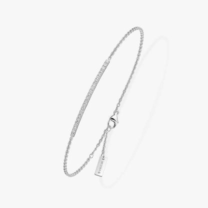 [⭐JeweliWhal]Diamond Thin Bangle 0.15ct My Twin Toi & Moi