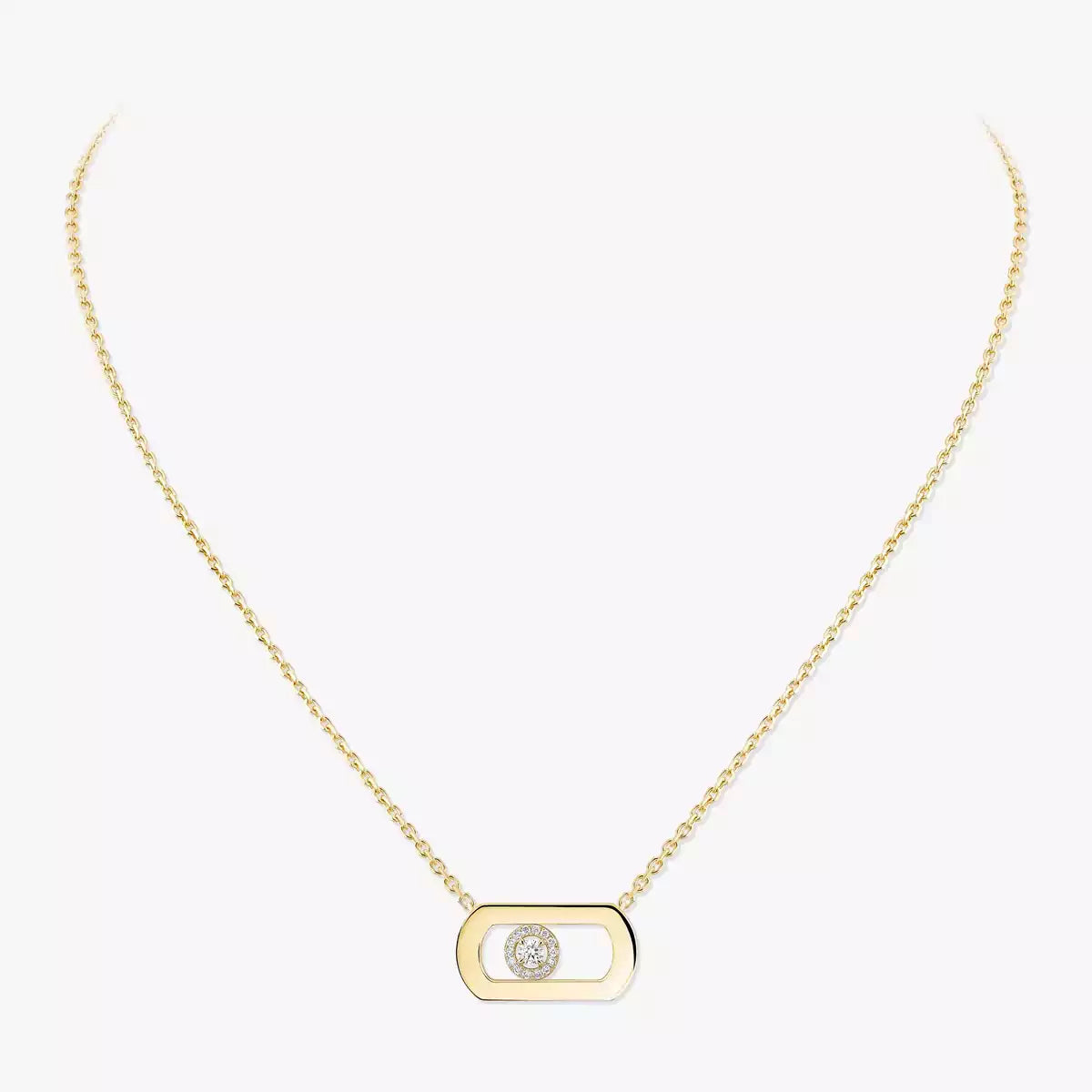 [⭐JeweliWhal]So Move Diamond Necklace in Gold