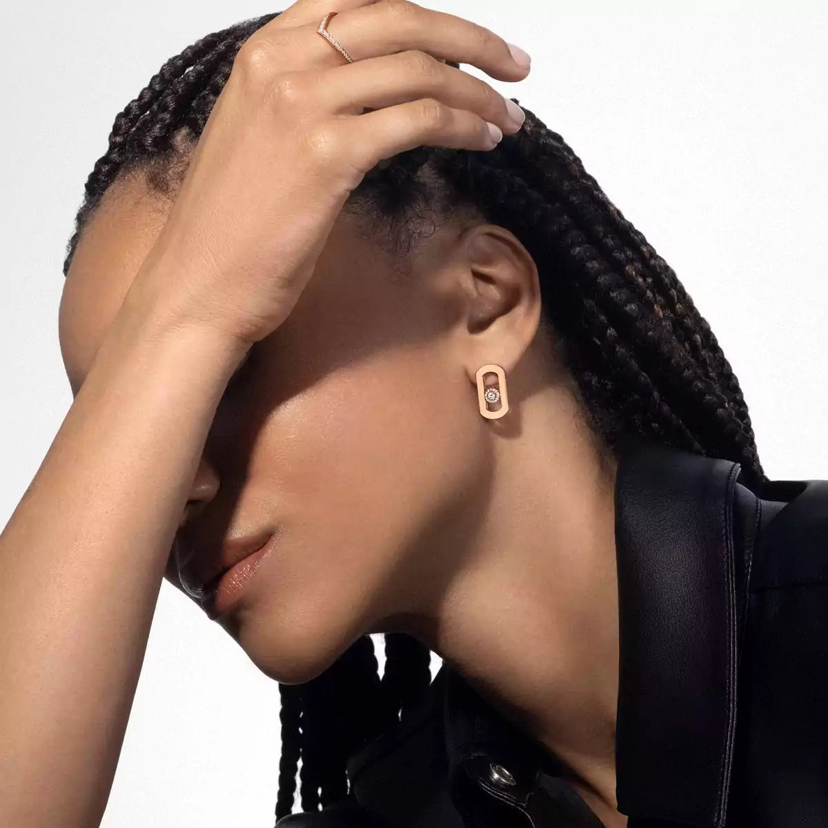 [⭐JeweliWhal]So Move Diamond Earrings in Yellow Gold