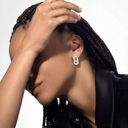 [⭐JeweliWhal]So Move Diamond Earrings in Yellow Gold