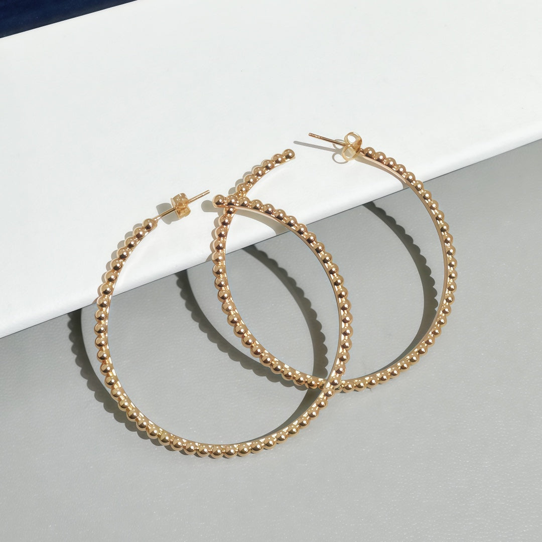 [⭐JeweliWhal] SMOOTH BEAD STUD EARRINGS