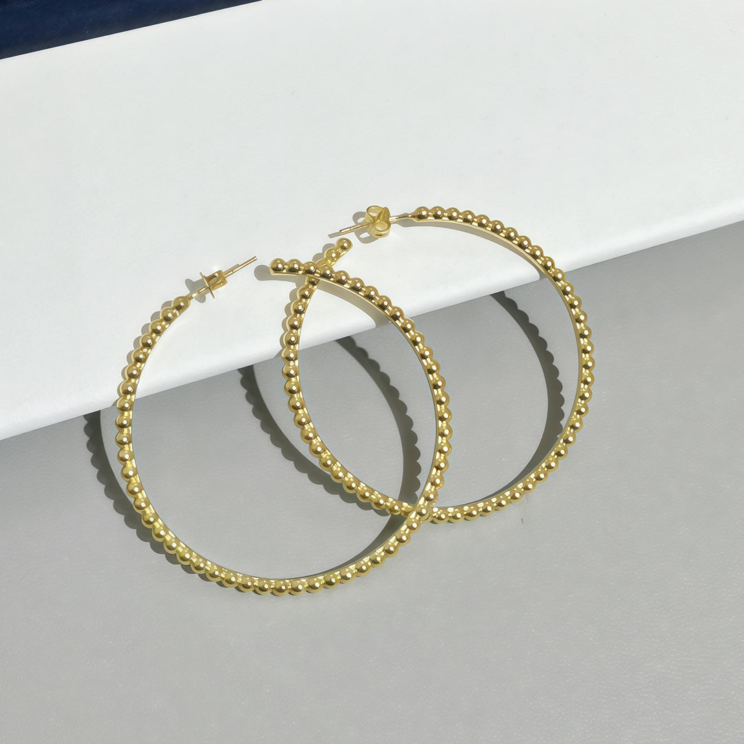 [⭐JeweliWhal] SMOOTH BEAD STUD EARRINGS