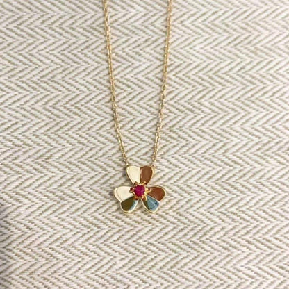 [⭐JeweliWhal]FRIVOLE GOLD FLOWER NECKLACE