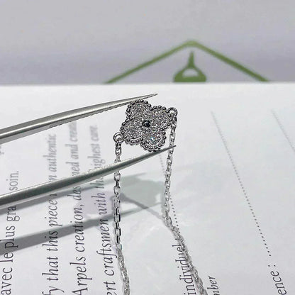 [⭐JeweliWhal]CLOVER  SINGLE FLOWER BRACELET SILVER