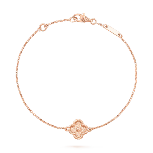 [⭐JeweliWhal]CLOVER SINGLE FLOWER BRACELET