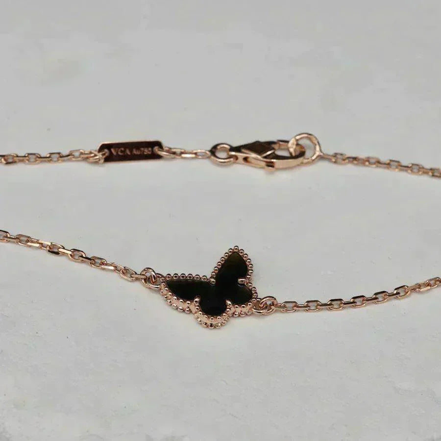 [⭐JeweliWhal]BUTTERFLY ONYX  BUTTERFLY BRACELET