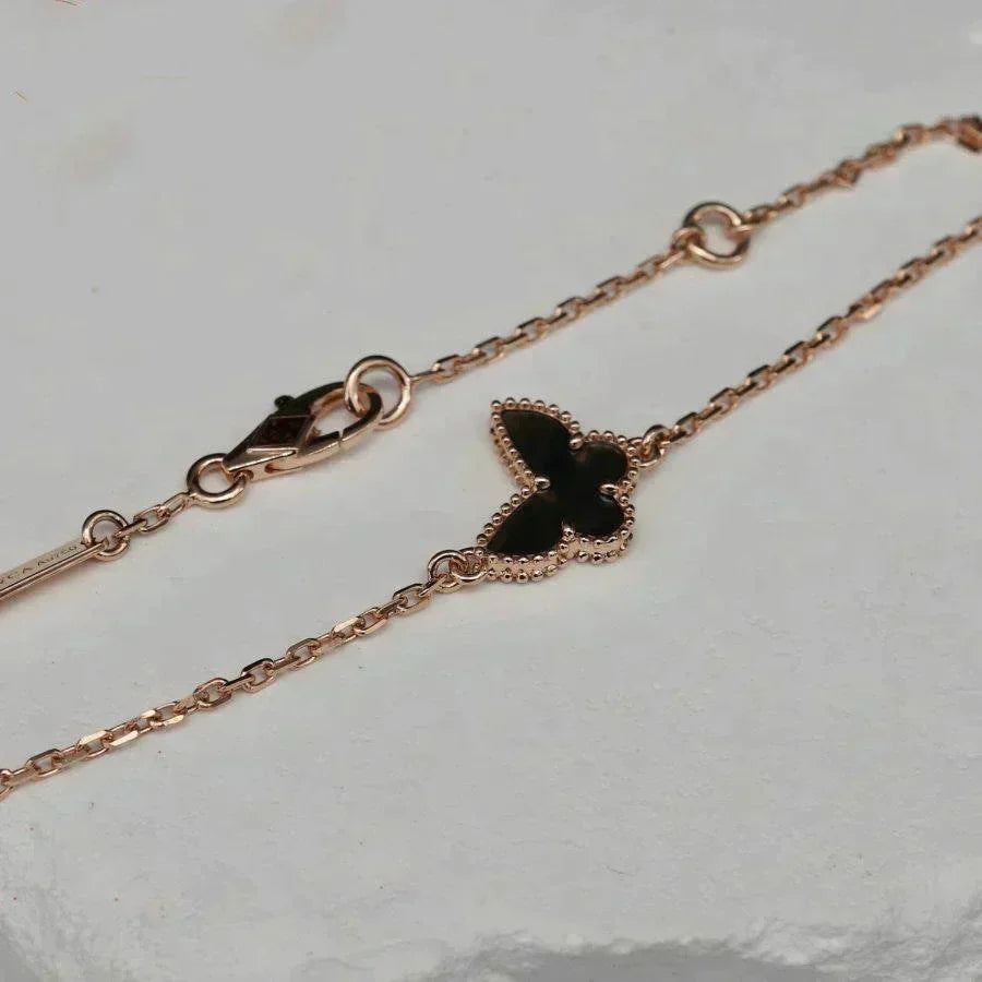 [⭐JeweliWhal]BUTTERFLY ONYX  BUTTERFLY BRACELET