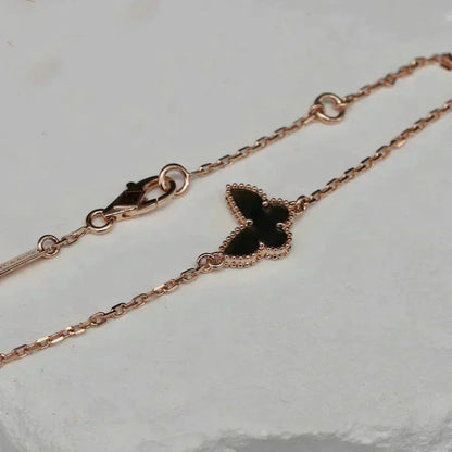 [⭐JeweliWhal]BUTTERFLY ONYX  BUTTERFLY BRACELET