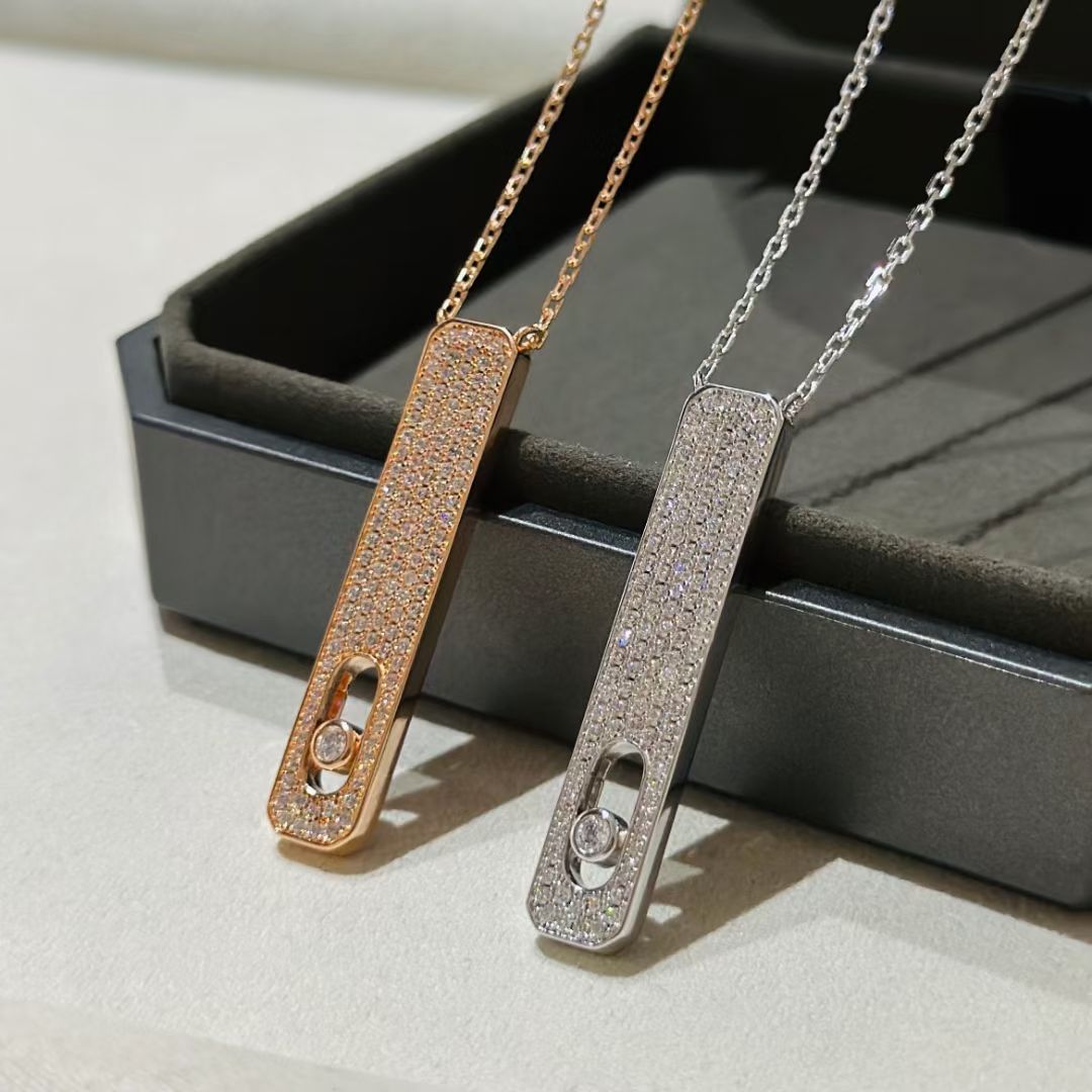 [⭐JeweliWhal]MY FIRST DIAMOND PAVED NECKLACE