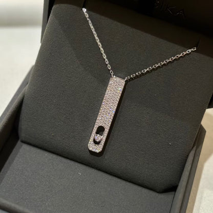 [⭐JeweliWhal]MY FIRST DIAMOND PAVED NECKLACE