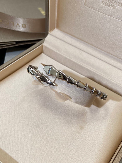 [⭐JeweliWhal]SERPENTI VIPER SILVER BRACELET