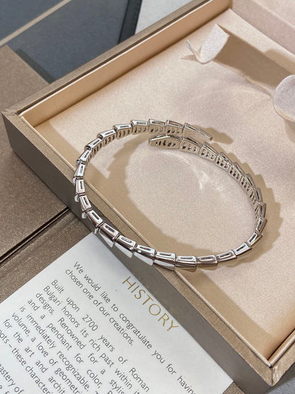 [⭐JeweliWhal]SERPENTI VIPER SILVER BRACELET