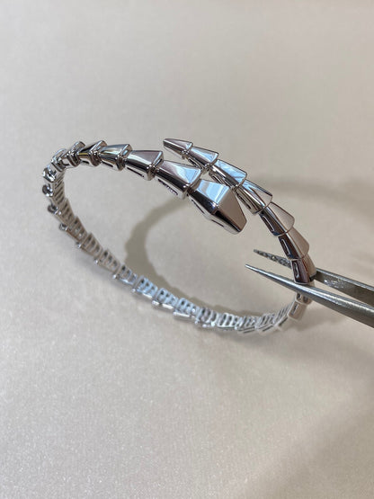 [⭐JeweliWhal]SERPENTI VIPER SILVER BRACELET
