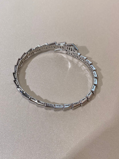 [⭐JeweliWhal]SERPENTI VIPER SILVER BRACELET