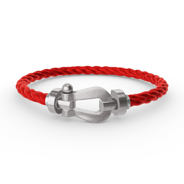 [⭐JeweliWhal]FORCE LARGE HORSESHOE NO DIAMOND BRACELET SILVER