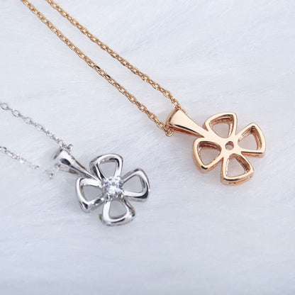 [⭐JeweliWhal]FIOREVER NECKLACE DIAMOND CENTER