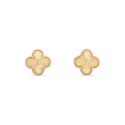 [⭐JeweliWhal]CLOVER MEDIUM 1 MOTIFS LASER EARRINGS